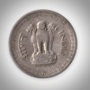 Rare 25 Paise 1965 Republic of India Calcutta Mint Coinage India Coin # A237 - Image 2