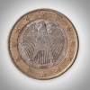 Rare 1 Euro 2002 Federal Eagle Bundesadler Bi-Metallic Germany World Coin Foreign Mint # A355 - Image 2