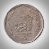 Rare 1 Rupee 1992 World Food Day Food and Nutrition Calcutta Mint Republic India Coin # A392