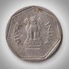 Rare 1 Rupee 1989 Wheat Ears Definitive Noida Mint Republic of India Coin # A379 - Image 2