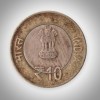 Rare 10 Rupees 475th Birth Anniversary of Maharana Pratap Calcutta Mint Republic India Coin # A404 - Image 2