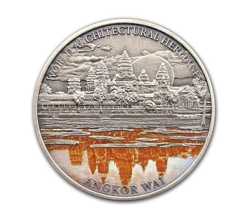 Republic of Cameroon Lord Buddha 100 Francis CFA Angkor Wat Year 2025 Proof Coin Issued Unique and Rare