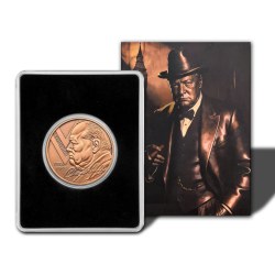 Extremely Rare Item Churchill 100 Francs CFA Proof Coin Year 2025 Issued The Republic of Cameroon