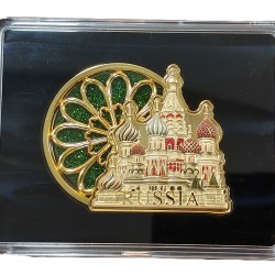 Alternative view of Extremely Very Rare Item St. Basil's Cathedral 2000 Francs CFA Proof Coin Year 2026 Issued The Republic of Cameroon