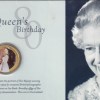 Australia 50 Cents 2006 - Elizabeth II 4th Portrait - 80th Birthday Queen Elizabeth II Rare The Perth Mint Australia UNC Colored Coin with Beautiful Cover