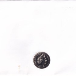 Alternative view of Guernsey 5 Pounds 2008 - Elizabeth II Formation of RAF Rare Coin (First Day Cover with Stamp)