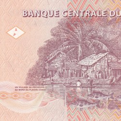 Alternative view of Congo 50 Francs UNC Note With Ending 786 Fancy Number
