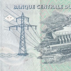 Alternative view of Congo 100 Francs Rare Note With Ending 786 Fancy Number