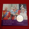 Extremely Rare UK £5 Brilliant Uncirculated Proof Coin celebrating four generations of the British royal family Year 2018 Issue The Royal Mint - Image 2
