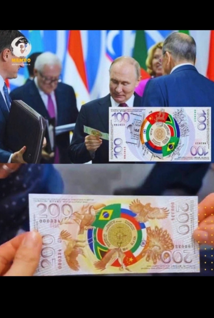 Extremely Rare Notes Issued Top 5 World Power Singed Bond Against Dollar Trade Bricks Test Banknote Series Singed Issued By Russia 50 100 and 200 Notes 3 Pcs Set Issued By The Bricks Nations