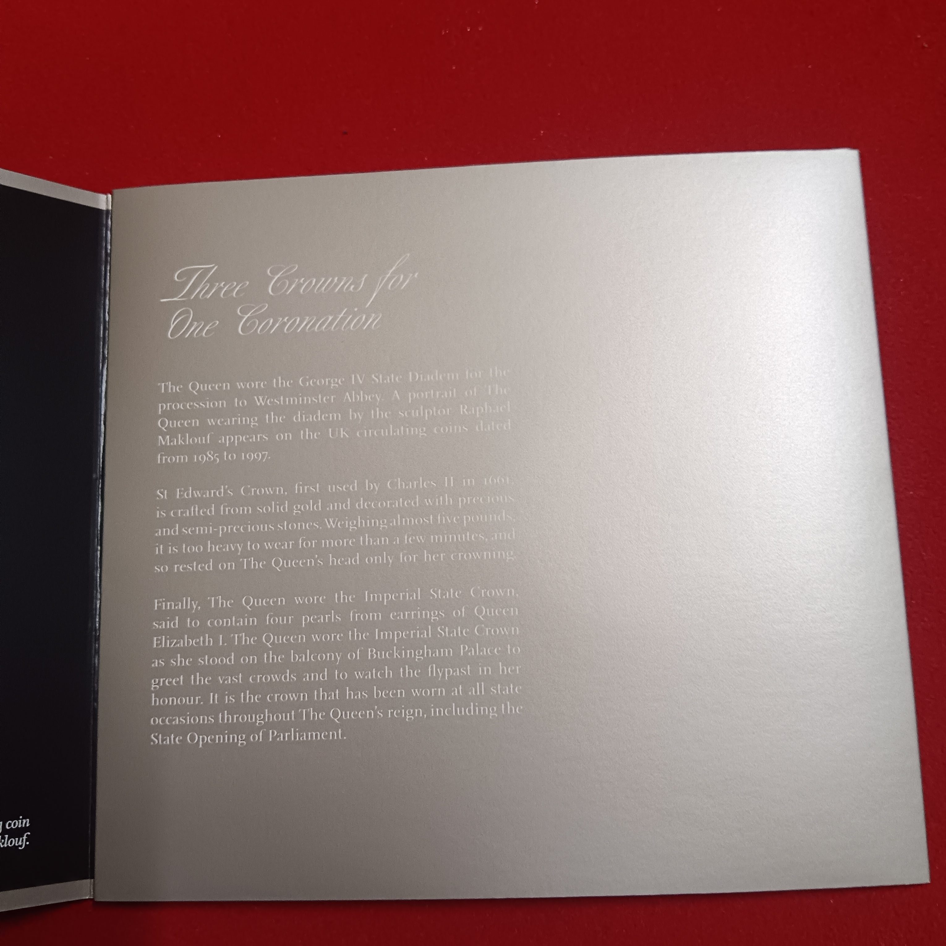 Extremely Rare The Queen's Coronation 60th Anniversary Five Pounds Elizabeth 1953-2013 To Reign And Serve Issued The Royal Mint