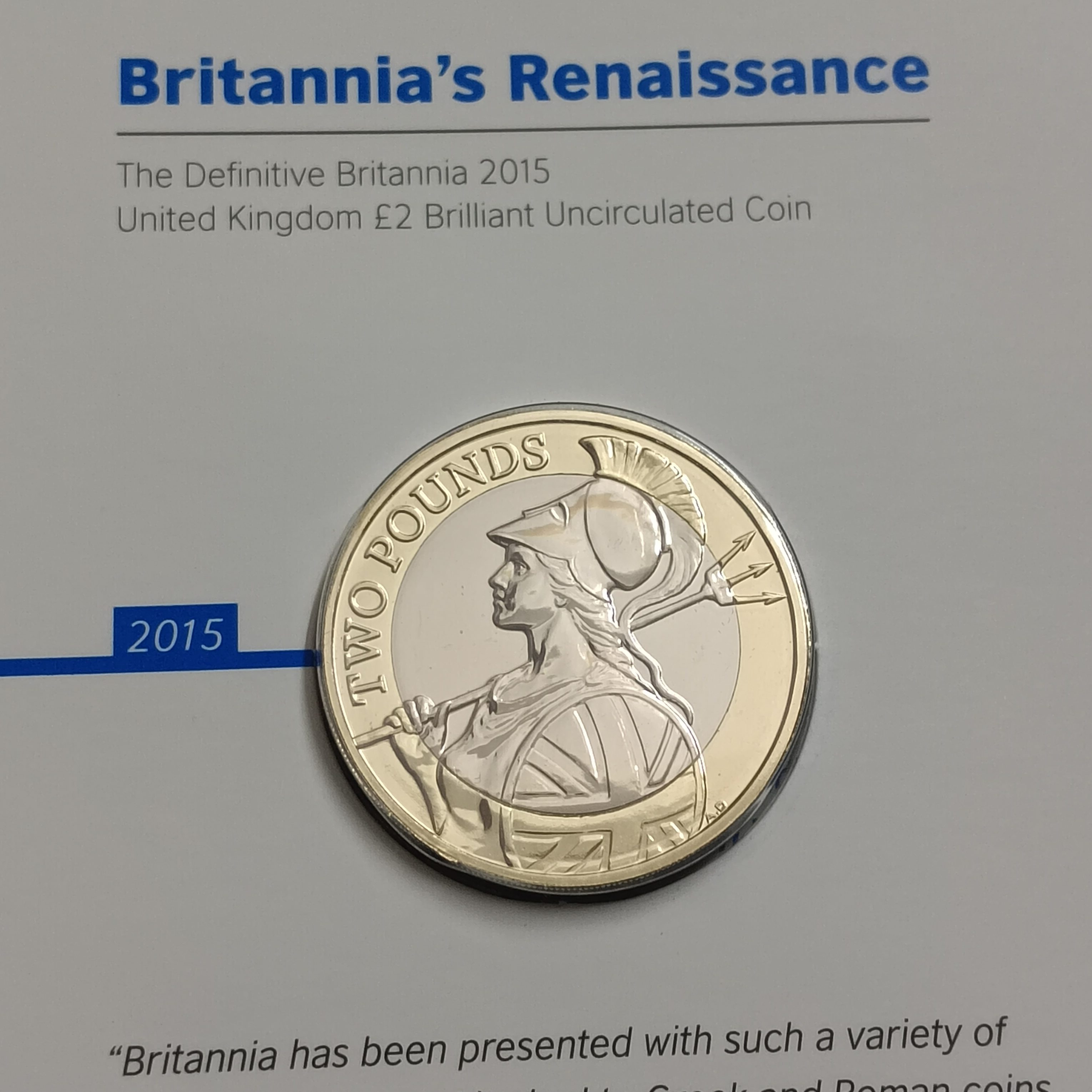 Extremely Rare The Definitive Britannia 2015 United Kingdom 2 Pounds Proof Coin Set Issued The Royal Mint