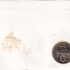 Guernsey › Alderney 2 Pounds 1992 - Elizabeth II 40th Anniversary of Queen's Reign Rare Coin ( First Day Cover with Stamp ) - Image 2