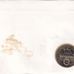Alternative view of Guernsey › Alderney 2 Pounds 1992 - Elizabeth II 40th Anniversary of Queen's Reign Rare Coin ( First Day Cover with Stamp )