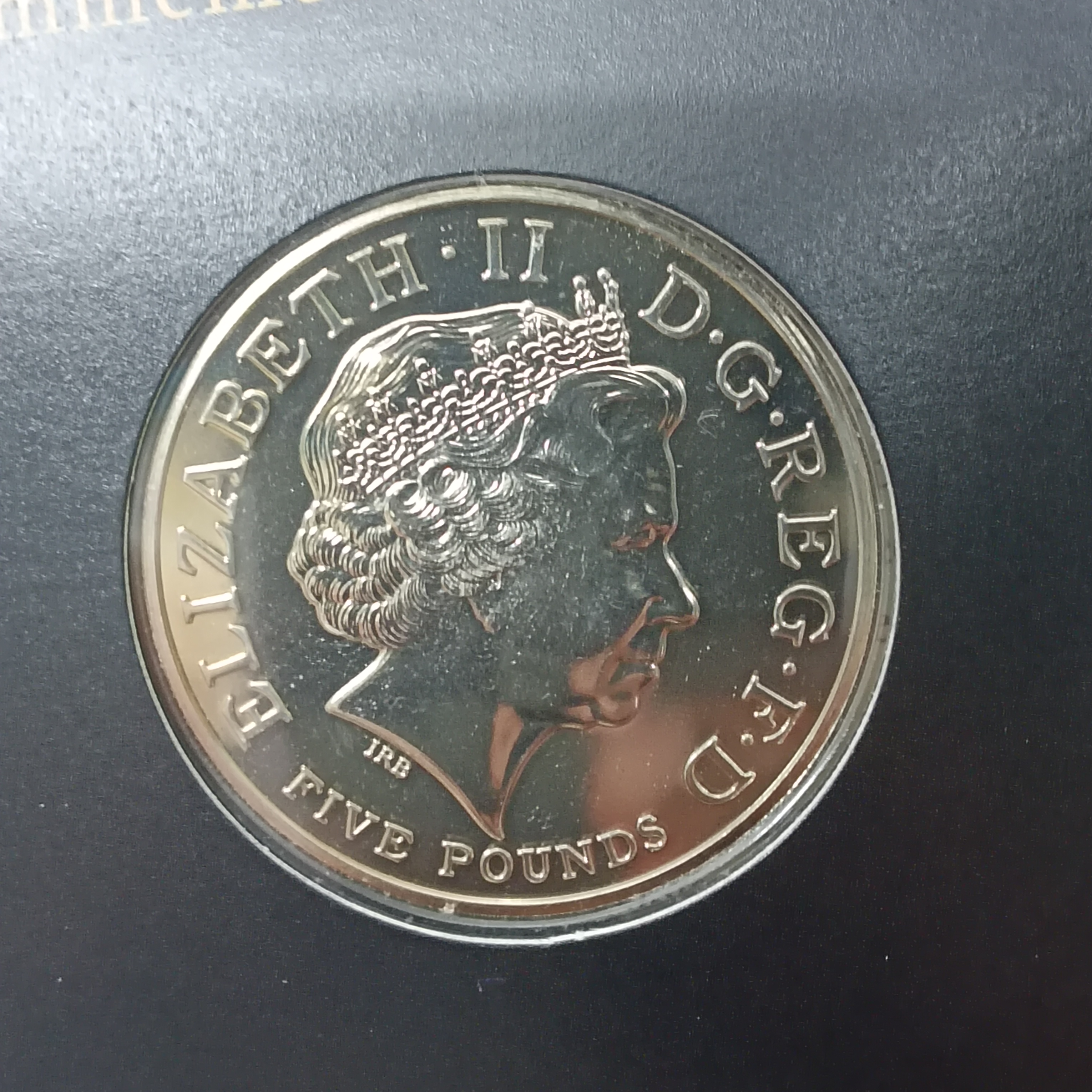 Extremely Rare Item His Royal Highness The Prince of Wales Sixtieth Birthday Commarative Crown Proof Coin 5 Pounds Year 2008 Issued The Royal Mint