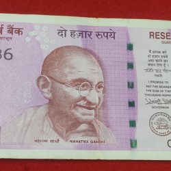 2000 RUPEES NOTE ENDING 786