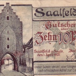 Germany, 10 Pfennigs (1921) series Rare Note Lowest Price