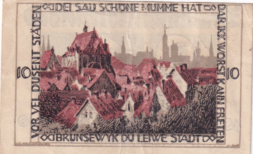 Germany, 10 Pfennigs (1923) series Rare Note Lowest Price - Image 2