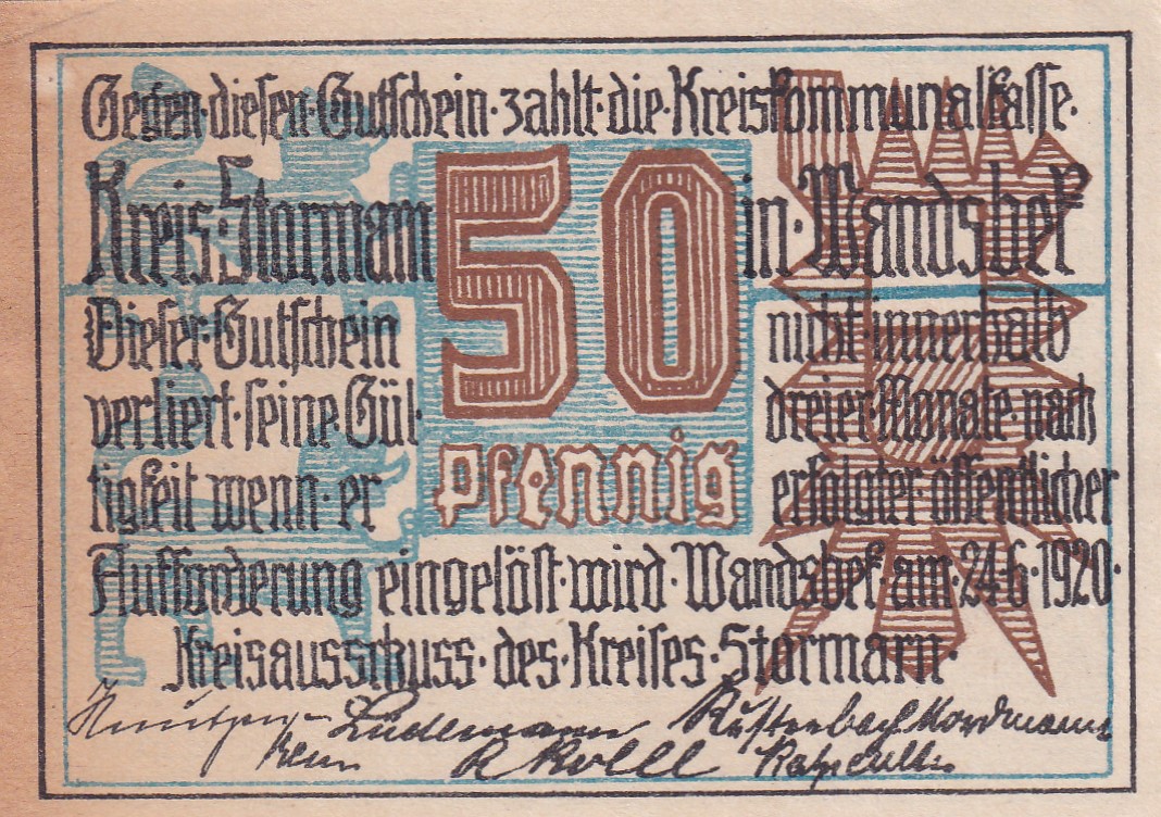 Germany, 50 Pfennigs (1920) series Rare Note Lowest Price