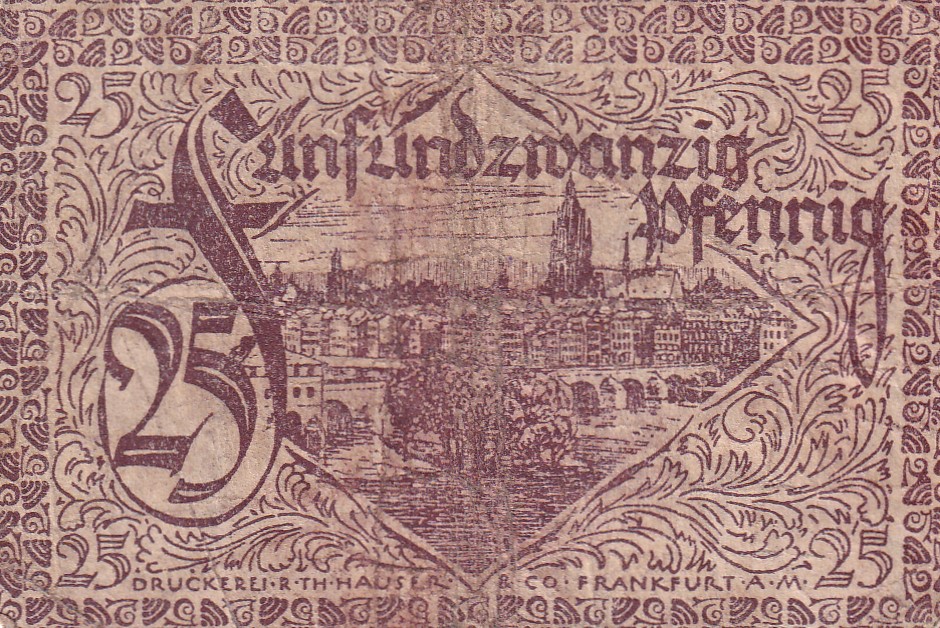 Germany, 25 Pfennigs (1919) series Rare Note Lowest Price - Image 2