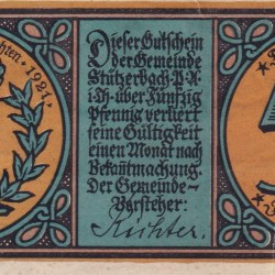 Germany, 50 Pfennigs 1921 series Rare Note Lowest Price