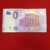 Unuie And Rare 0 Euro souvenir banknote featuring the Valley of the Temples (La Valle dei Templi) in Agrigento, Italy, from the 2020 edition Gem Unc Condition