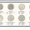 1953 - 1990 Queen Elizabeth II Crown Collection Rare ( 8 Coin Set ) Issued By Royal Mint Rare Folder Set - Image 7