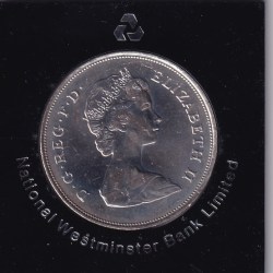 Alternative view of United Kingdom 25 New Pence - Elizabeth Queen Mother 1980 Rare Commemorative UNC Coin #A-5