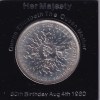 United Kingdom 25 New Pence - Elizabeth Queen Mother 1980 Rare Commemorative UNC Coin #A-5