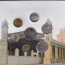 Alternative view of Paraguayan 7 Different Commemorative Coin Set
