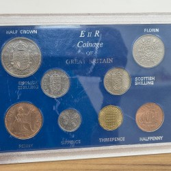 EIIR Coinage Of Great Britain 1962 Rare ( 8 Coin Set)