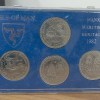 Isle of Man Manx Maritime Heritage 1982 One Crown Rare ( 4 Coin Set) - Image 4