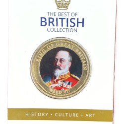 The Best of British Collection "Edward VII" (Westminster Mint) Commemorative Coin Card