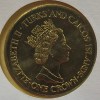 1991 70TH & 65TH ROYAL BIRTHDAYS TURKS & CAICOS BUNC ONE CROWN COIN (First Day Cover) With Stamp - Image 4