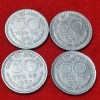 50 PAISE YEAR 1967 BOMBAY MINT SET OF 4 COIN PRICE