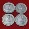 50 PAISE YEAR 1972 CALCUTTA MINT LOT OF 4 PC PRICE - Image 2