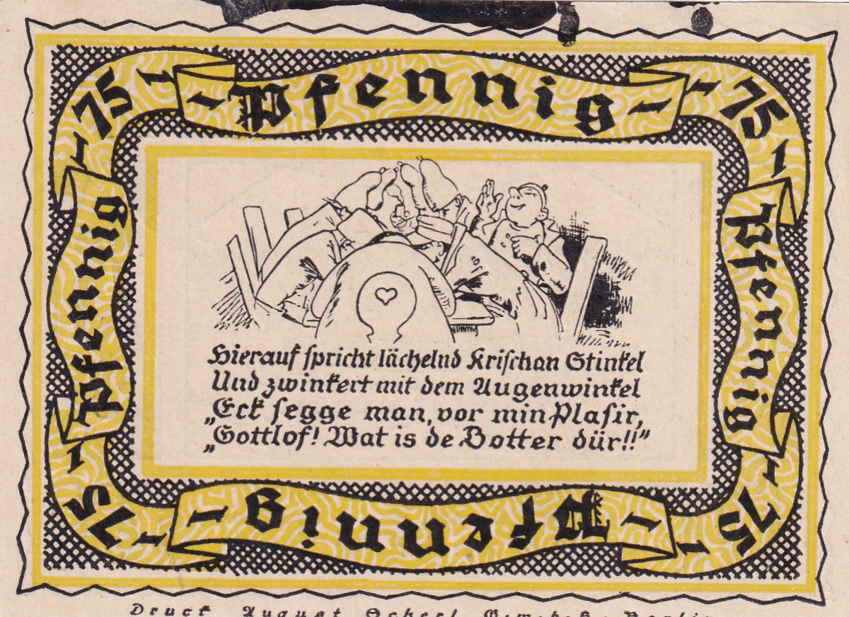 Germany, 75 Pfennigs Series Rare Note Lowest Price