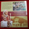 Ex Rare Deutsche Post Celebrating 80th Birthday of Pope Benedict XVI in 2007 Year featuring special Stamps and Commemorative Proof Coin Set Issued German Mint - Image 4
