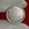 Extremely Rare One Rupee Silver Coin Year 1938 AUNC Grade George Vi Calcutta Mint British of India - Image 4