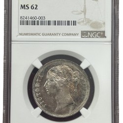 British-India 1 Rupee 1840 (Victoria) Rare Silver Coin
