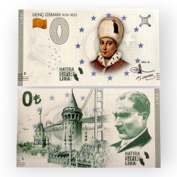 Europe 0 Hatira Sifir Lira Turkey Genc Osman 16 Issue Limited and Collectibles Gem UNC Unique and Rare