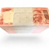 Rs 20 Small Font Gandhi Issue Seal Rim 10 Bundles Republic India Signed By Y V Reddy E Without Year Unique and Rare