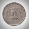 Rare 1 Rupee 1988 Republic India Mumbai Mint Coinage India Coin # A046 - Image 2