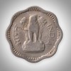 Rare 10 Paise 1964 Bombay Mint Republic India Scalloped Decimal Coinage India Coin # A065 - Image 2