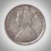 Rare Half Rupee 1899 Queen Victoria Empress Silver Bombay Mint Coinage of British India Coin # A178 - Image 2