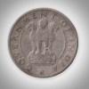 Rare 1/4 Rupee 1951 Republic India Mumbai Mint Coinage India Coin # A051 - Image 2