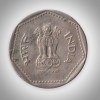 Rare 1 Rupee 1991 Republic of India Bombay Mint Coinage India Coin - Image 2