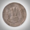 Rare 1 Rupee 1988 Wheat Ears Series Mumbai Mint Coinage of Republic India Coin # A056 - Image 2