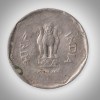 Rare 1 Rupee 1987 Republic of India Calcutta Mint Coinage India Coin - Image 2