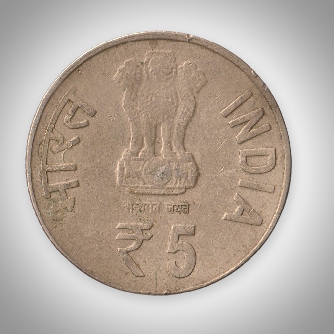 Rare 5 Rupees 2014 Birth Centenary of Begum Akhtar Calcutta Mint Republic of India Commemorative Coin # A276 - Image 2